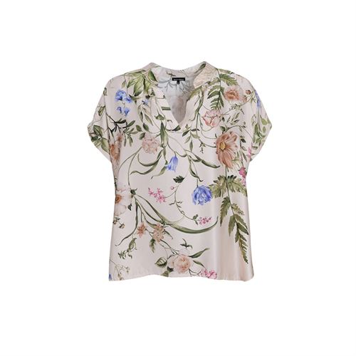 BLACK COLOUR BLUSE, BCZENNIA BLOUSE, CHAMPAGNE FLOWER